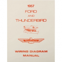 Book - Wiring Diagram Manual - 1957 Ford Car  