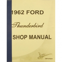 Shop Manual - 1962 Ford Car