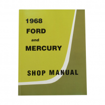 Shop Manual - 1968 Ford Car