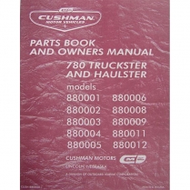 Parts Book & Owners Manual - 1962-70 Cushman OMC Truckster models