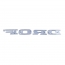Hood or Tailgate F-O-R-D Letters - Chrome - 1970-72 Ford Truck, 1971 Ford Ranchero, 1971-74 Ford Econoline