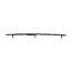 Bed Side Panel Nameplate Emblem - Black - "Ranger" - 1970-72 Ford Truck
