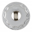 Oil Filler/Breather Cap - Chrome - Low Profile - 1971-77 Ford Truck, 1969-77 Ford Bronco, 1969-73 Ford Car