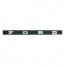 Tailgate Outside Finish Panel - Silver on Black - 1971-72 Ford Truck