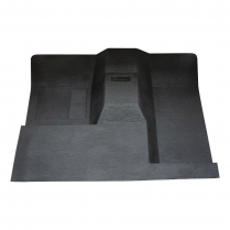 Floor Mat - Front - Bronco Sport - Black - 1966-77 Ford Bronco