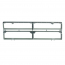 Grille Inserts - Molded Silver Plastic - RH - 1971-72 Ford Truck