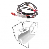 Radio Speaker Wire - Door Jam Crossover to Radio - 1973-79 Ford Truck, 1978-79 Ford Bronco