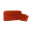 Bench Seat Center Console with Cup Holders - Bright Red - 1973-79 Ford Truck
