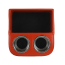 Floor Center Console with Cup Holders - Bright Red - 1973-79 Ford Truck