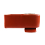 Floor Center Console with Cup Holders - Bright Red - 1973-79 Ford Truck