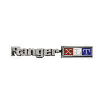 Glove Box Emblem - "Ranger XLT" - 1973-76 Ford Truck