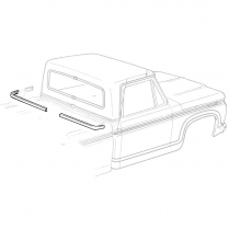 Back Belt Molding Kit - 1973-79 Ford Trucks