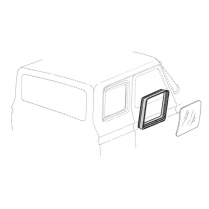 Quarter Window Seal - 1974-79 Ford Truck    