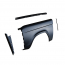 Front Fender - LH - Unassembled - 1966-77 Ford Bronco