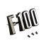 Front Fender Emblem - "F-100" - 1973-76 Ford Truck