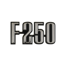 Front Fender Emblem - "F-250" - 1973-76 Ford Truck