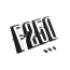 Front Fender Emblem - "F-250" - 1973-76 Ford Truck