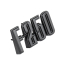 Front Fender Emblem - Black - "F-250" - 1973-76 Ford Truck
