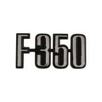 Front Fender Emblem - "F-350" - 1973-76 Ford Truck