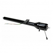 Tilt Steering Column - Floor Shift - Black Powder Coated - 1974-75 Ford Bronco - Drop Ship Item**