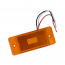 Fender Side Front LED Marker Lamp - Amber - LH or RH - 1970-77 Ford Bronco, 1970-74 Ford Econoline