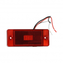 Body Side Rear LED Marker Lamp - Red - LH or RH - 1970-72 Ford Truck, 1970-77 Ford Bronco, 1970-74 Ford Econoline