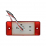 Body Side Rear LED Marker Lamp - Red - LH or RH - 1970-72 Ford Truck, 1970-77 Ford Bronco, 1970-74 Ford Econoline
