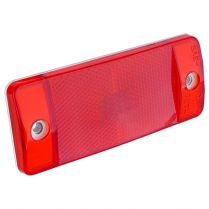 Body Side Rear Marker Lamp - Red - LH or RH - 1970-72 Ford Truck, 1970-77 Ford Bronco, 1970-74 Ford Econoline
