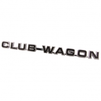 Bedside Nameplate Emblem - "Econoline" - Club Wagon - 1975-79 Ford Truck    