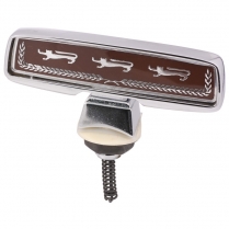 Hood Ornament - Brown - "3 Lions" - 1976-79 Ford Truck