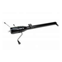Tilt Steering Column - Column Shift - Black Powder Coated - 1976-77 Ford Bronco