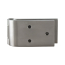 Door Hinge - Left - Upper or Lower - Polished Stainless - 1966-77 Ford Bronco