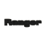 Bedside Nameplate Emblem - Satin Black - "Ranger" - 1973-79 Ford Truck