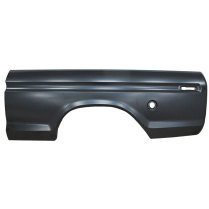 Outer Bedside - Short Bed - Styleside - LH - Single Round Fuel Door - 1973-76 Ford Truck
