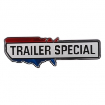 Tailgate Nameplate Emblem - "TRAILER SPECIAL" - 1977-79 Ford Truck, 1978-79 Ford Bronco