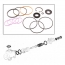 Power Steering Gearbox Seal Kit - 1974-96 Ford Truck, 1980-96 Ford Bronco, 1993-96 Ford Car, 1978-96 Lincoln Cars