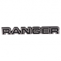 Glove Box Nameplate Emblem - "RANGER" - 1977-79 Ford Truck, 1977-79 Ford Bronco
