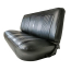 Seat Upholstery - Black - Front Bench - Ranger - 1977-79 Ford Truck - Drop Ship Item**