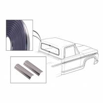 Flexible Plastic Chrome Molding Kit - 1977-91 Ford Truck, 1978-79 Ford Bronco