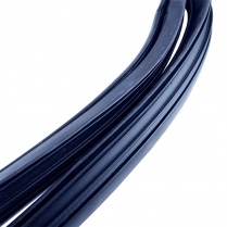 Quarter Window Seal - with Groove for Plastic Molding - 1974-79 Ford Truck