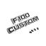 Cowl Side Emblem - "F-100 CUSTOM" - 1977-79 Ford Truck