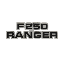 Cowl Side Emblem - "F-250 RANGER" - 1977-79 Ford Truck