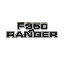 Cowl Side Emblem - "F-350 RANGER" - 1977-79 Ford Truck