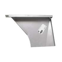 Gas Tank Pipe Filler Panel - Rear - 1977 Ford Bronco