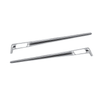 Upper Bed Side Moldings - With Race Track Moldings - 6 Foot Bed - Pair - Economy - 1977-79 Ford Truck