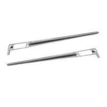 Upper Bed Side Moldings - With Race Track Moldings - 8 Foot Bed - Pair - Economy - 1977-79 Ford Truck