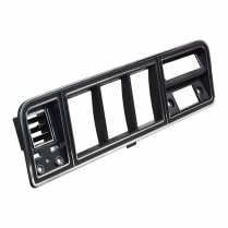 Instrument Cluster Bezel -  Painted - w/ Integral A/C - 1973-79 Ford Truck, 1978-79 Ford Bronco