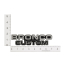 Cowl Side Emblem - "BRONCO CUSTOM" - 1978-79 Ford Bronco