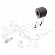 Radius Arm Bushing - 1978-79 Ford Truck, 1978-79 Ford Bronco   