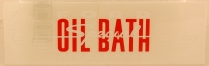 Decal - Air Cleaner - Oil Bath - 1952-53 Ford Car  